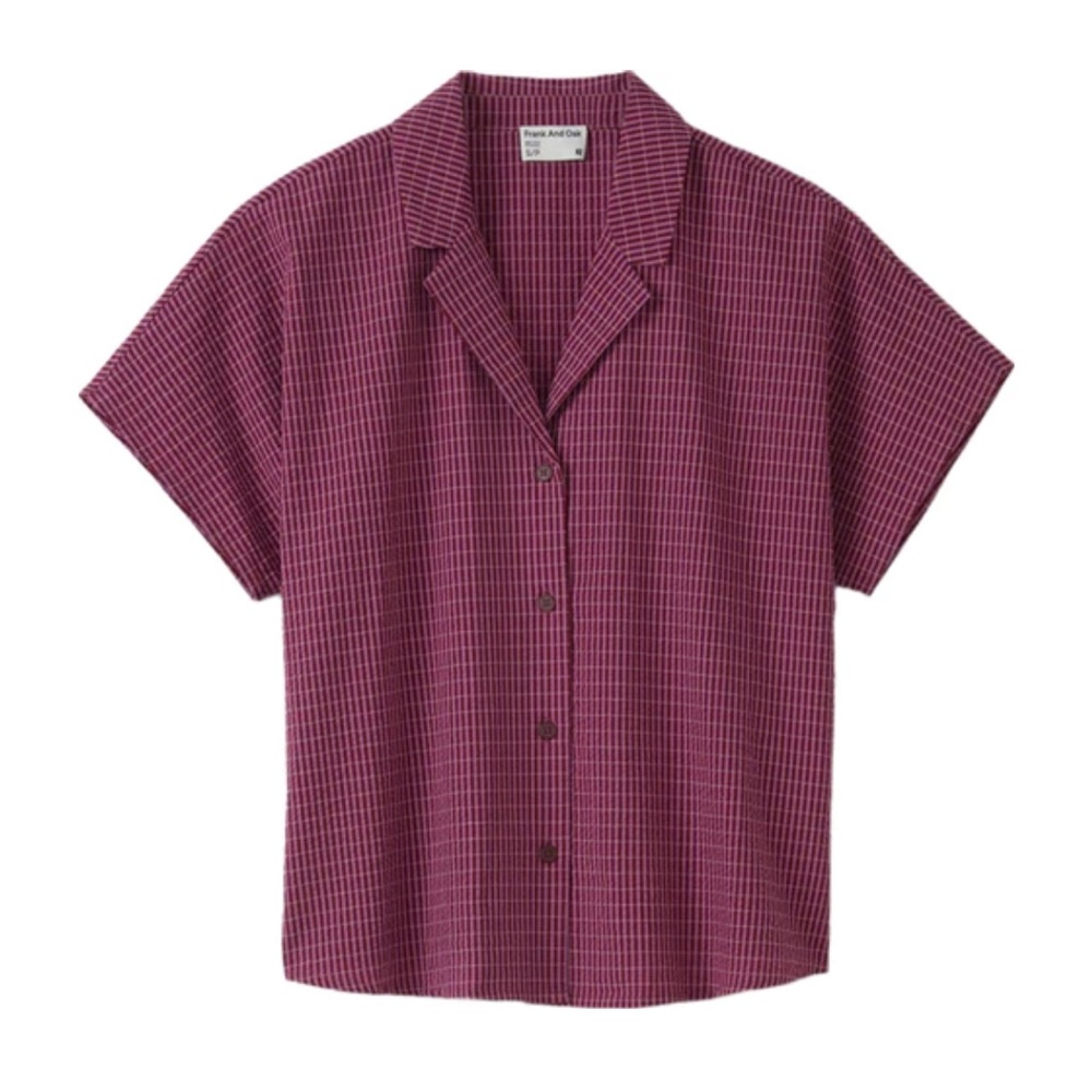 Frank & Oak Camp Collar Shirt (S)